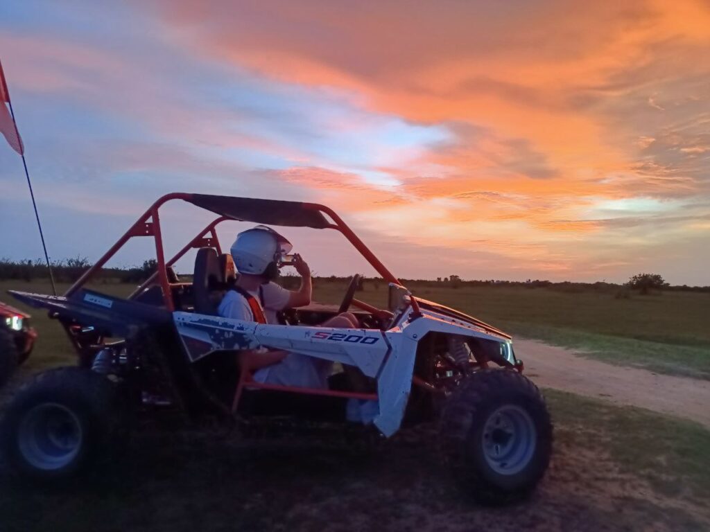 sunset buggy